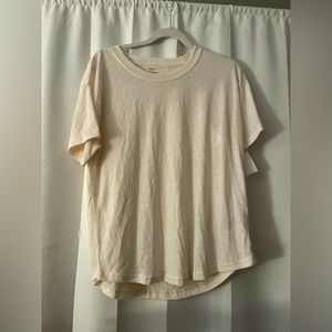 Jcrew linen tshirt